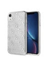 Etui Guess GUHCI61PCU4GLSI Apple iPhone XR srebrny/silver hard case 4G Glitter