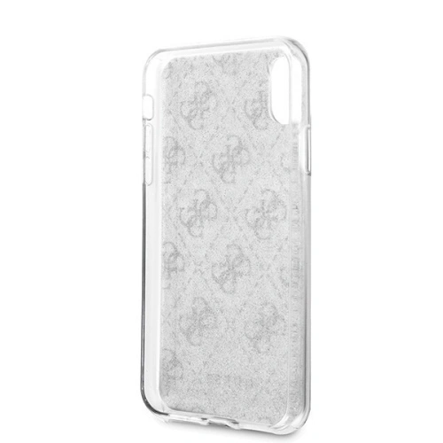 Kup Etui Guess GUHCI61PCU4GLSI Apple iPhone XR argintiu/silver hard case 4G Glitter - GUE406SLV - {ean13} - Sklep Home Screen