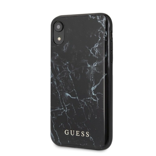 Buy Guess GUHCI61PCUMABK iPhone Xr black Marble - GUE407BLK - {ean13} - Home Screen Store Europe