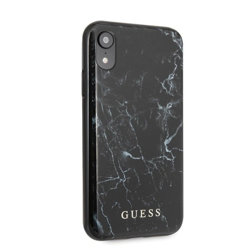 Buy Guess GUHCI61PCUMABK iPhone Xr black Marble - GUE407BLK - {ean13} - Home Screen Store Europe