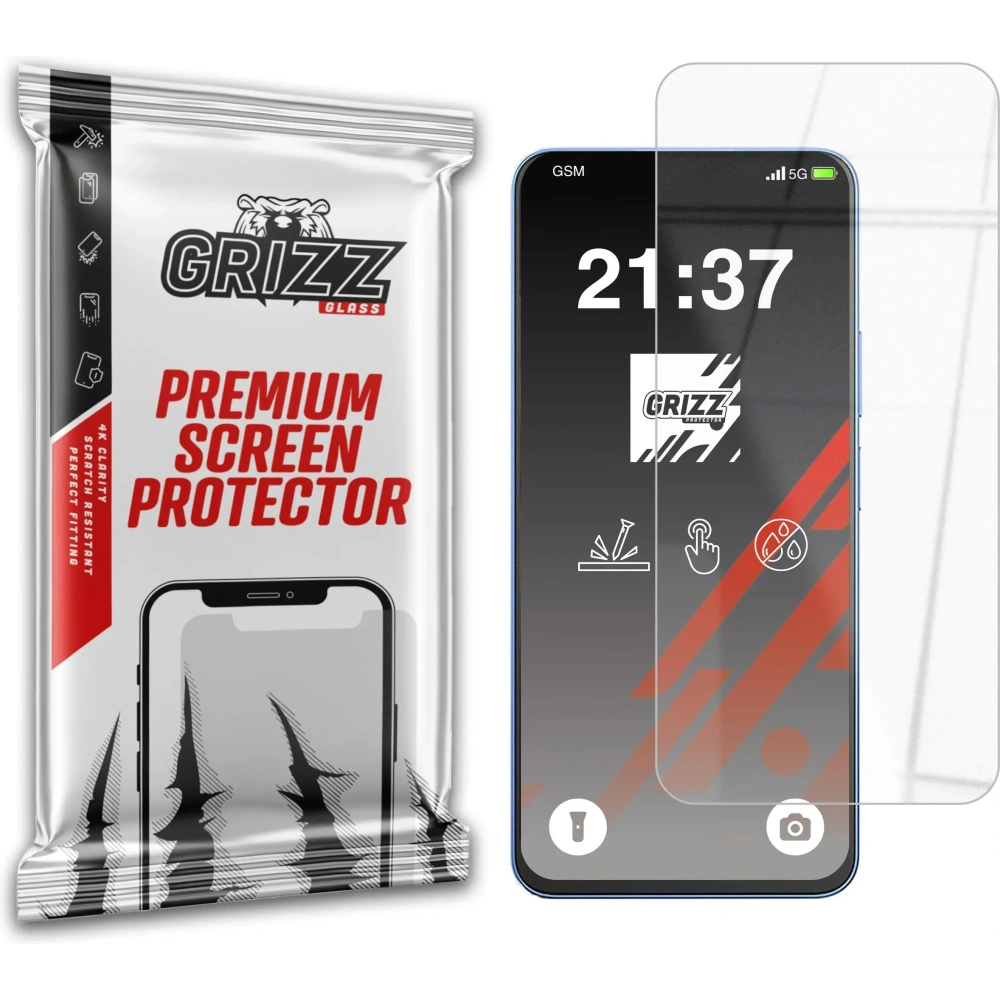 Szkło hybrydowe GrizzGlass HybridGlass do Blackview Shark 9
