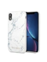 Etui Guess GUHCI61PCUMAWH Apple iPhone XR bílý/white Marble