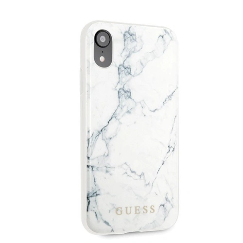 Kup Etui Guess GUHCI61PCUMAWH Apple iPhone XR bílý/white Marble - GUE408WHT - {ean13} - Sklep Home Screen