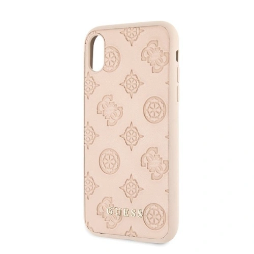 Kup Etui Guess GUHCI61PELLP Apple iPhone XR latte hard case Peony Collection - GUE409LATT - {ean13} - Sklep Home Screen