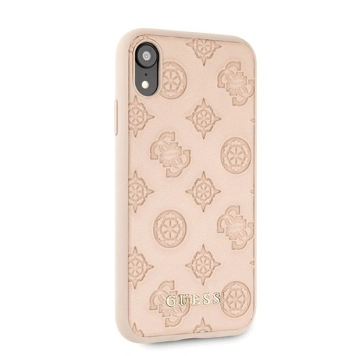 Kup Etui Guess GUHCI61PELLP Apple iPhone XR latte tvrdý obal Peony Collection - GUE409LATT - {ean13} - Sklep Home Screen