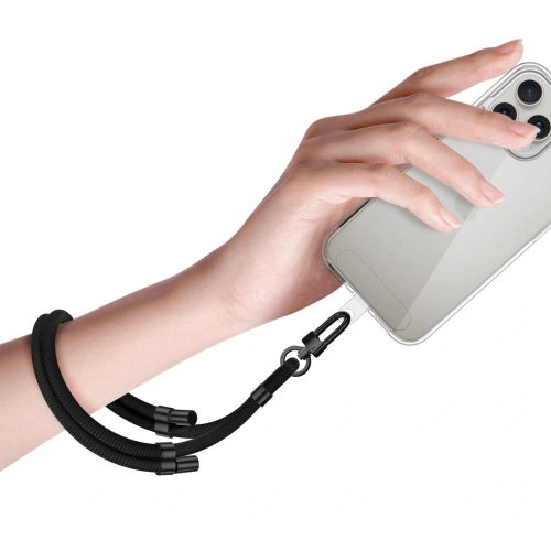 Kup Smyč Tech-Protect C4S Rope Wrist Strap Černá/černá - THP3604 - {ean13} - Sklep Home Screen