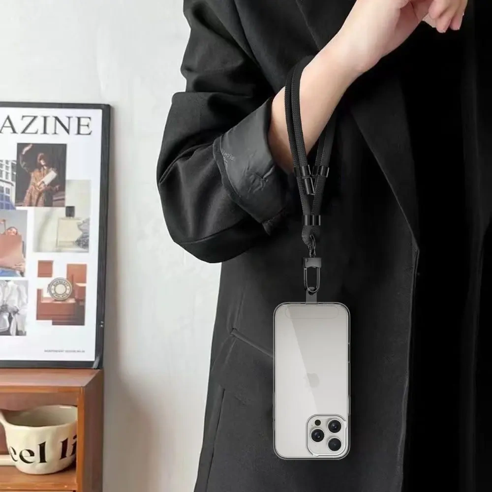 Smycz Tech-Protect C4S Rope Wrist Strap Black/black