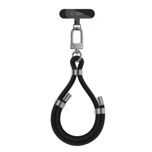 Kup Smyč Tech-Protect C4S Rope Wrist Strap Černá/stříbrná - THP3605 - {ean13} - Sklep Home Screen