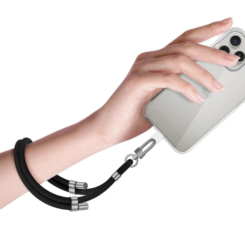Buy Tech-Protect C4S Rope Wrist Strap Black/silver - THP3605 - {ean13} - Home Screen Store Europe