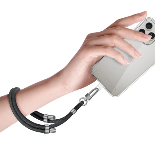 Kup Smyč Tech-Protect C4S Rope Wrist Strap Crayon Grey/silver - THP3606 - {ean13} - Sklep Home Screen