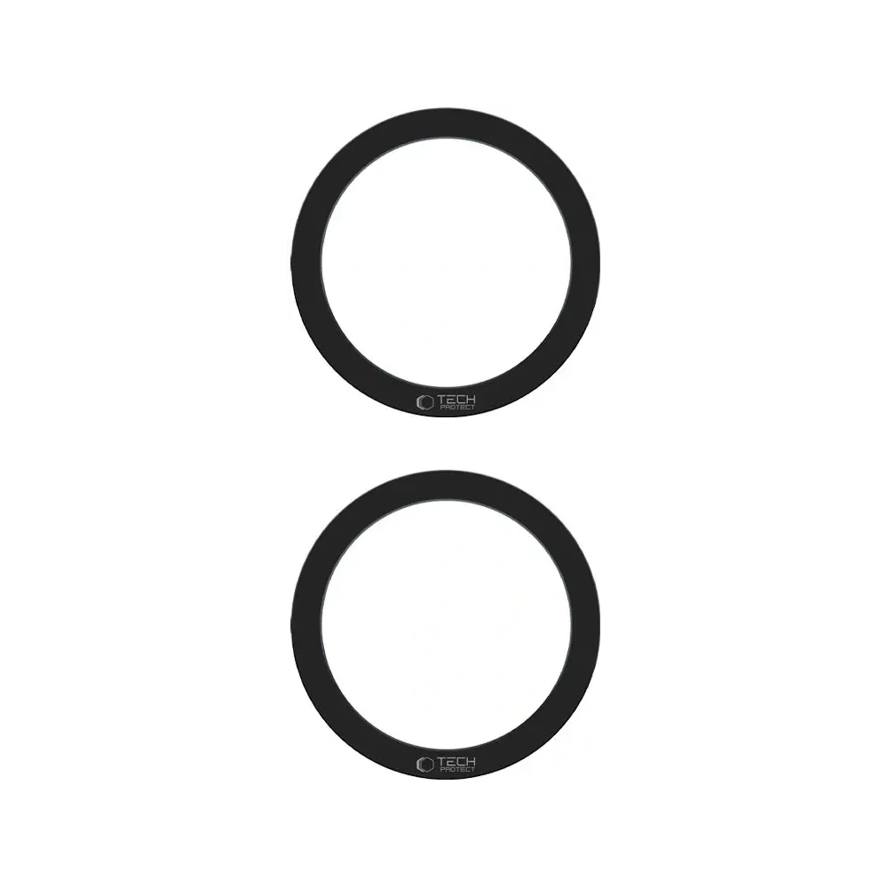 Blaszka Tech-Protect MMP-110 Magnetic MagSafe Ring Black [2 PACK]