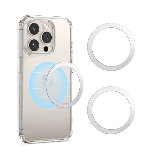Kup Blaszka Tech-Protect MMP-110 Magnetic MagSafe Ring Silver [2 PACK] - THP3608 - {ean13} - Sklep Home Screen