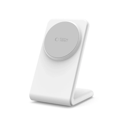 Buy Tech-Protect QI15W-A38 Magnetic MagSafe Wireless Charger White - THP3611 - {ean13} - Home Screen Store Europe
