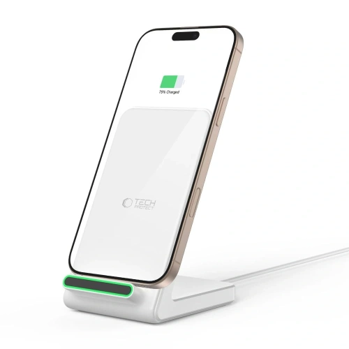 Kup Tech-Protect Încărcător Wireless QI15W-A40 Alb - THP3612 - {ean13} - Sklep Home Screen