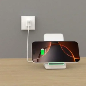 Kup Ładowarka bezprzewodowa Tech-Protect QI15W-A40 Wireless Charger White - THP3612 - {ean13} - Sklep Home Screen