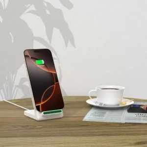 Kup Ładowarka bezprzewodowa Tech-Protect QI15W-A40 Wireless Charger White - THP3612 - {ean13} - Sklep Home Screen