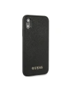 Kup Etui Guess GUHCI61SLSABK Apple iPhone XR černý/black hard case Saffiano Silicone - GUE410BLK - {ean13} - Sklep Home Screen