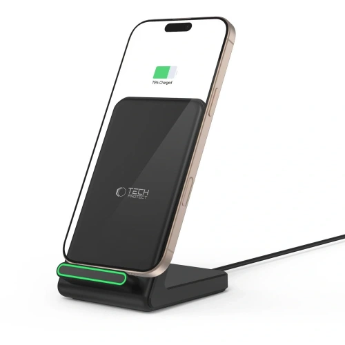 Buy Tech-Protect QI15W-A40 Wireless Charger Black - THP3613 - {ean13} - Home Screen Store Europe