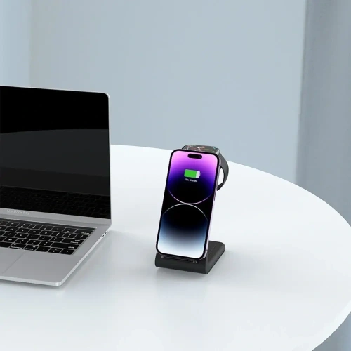 Kup Bezdrátová nabíječka Tech-Protect QI15W-A36 3v1 Bezdrátová nabíječka pro Apple Černá - THP3614 - {ean13} - Sklep Home Screen