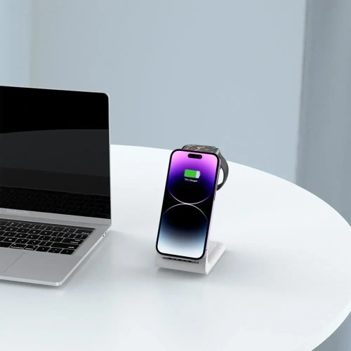 Kup Tech-Protect QI15W-A36 Încărcător Wireless 3in1 pentru Apple Alb - THP3615 - {ean13} - Sklep Home Screen