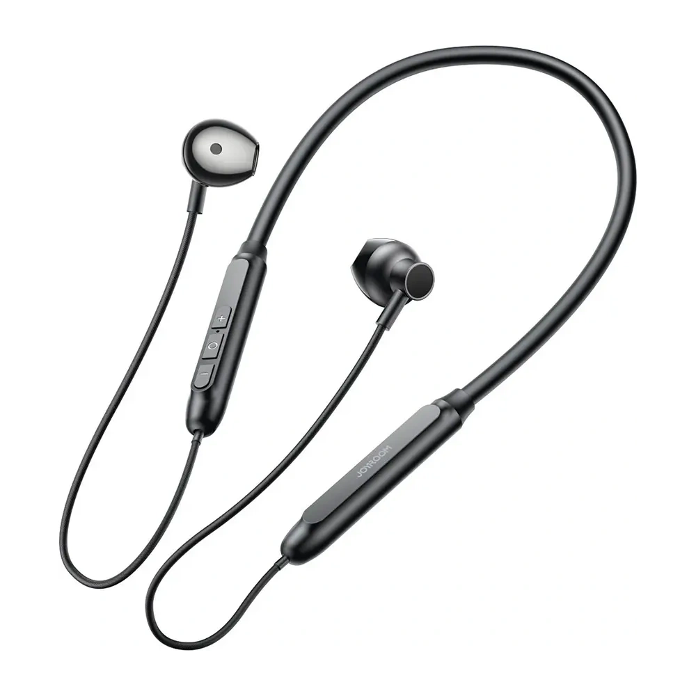 Bezprzewodowe słuchawki douszne na pałąku Joyroom JR-D8 Bluetooth 5.4 czarne