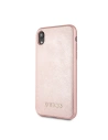 Kup Etui Guess GUHCI61SLSAPI Apple iPhone XR różowy/pink hard case Saffiano Silicone - GUE411PNK - {ean13} - Sklep Home Screen