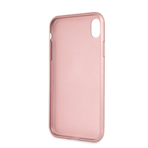 Kup Etui Guess GUHCI61SLSAPI Apple iPhone XR růžový/pink hard case Saffiano Silicone - GUE411PNK - {ean13} - Sklep Home Screen