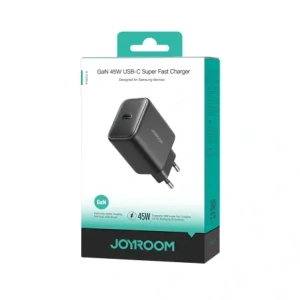 Kup Ładowarka sieciowa Joyroom JR-TCG13 45W USB-C GaN czarna - JYR1109 - {ean13} - Sklep Home Screen