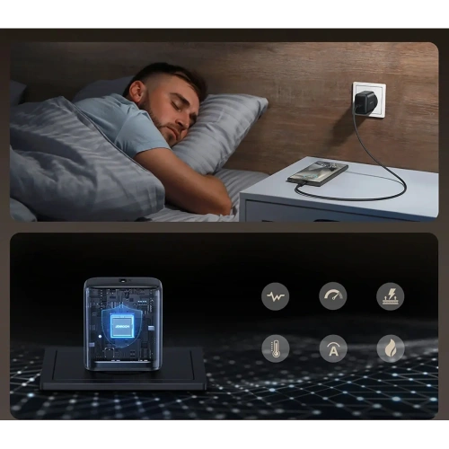 Kup Joyroom JR-TCG13 încărcător de rețea USB-C GaN 45W negru - JYR1109 - {ean13} - Sklep Home Screen