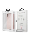 Kup Etui Guess GUHCI61SLSAPI Apple iPhone XR růžový/pink hard case Saffiano Silicone - GUE411PNK - {ean13} - Sklep Home Screen