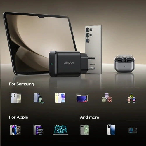 Kup Síťová nabíječka Joyroom JR-TCG13 45W USB-C GaN černá - JYR1109 - {ean13} - Sklep Home Screen