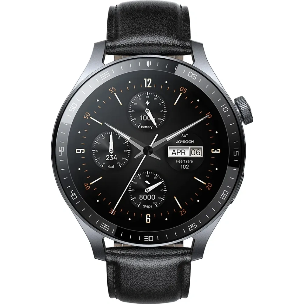 Smartwatch Joyroom Classic Series JR-FC2 Pro z funkcją odbierania połączeń ciemnoszary