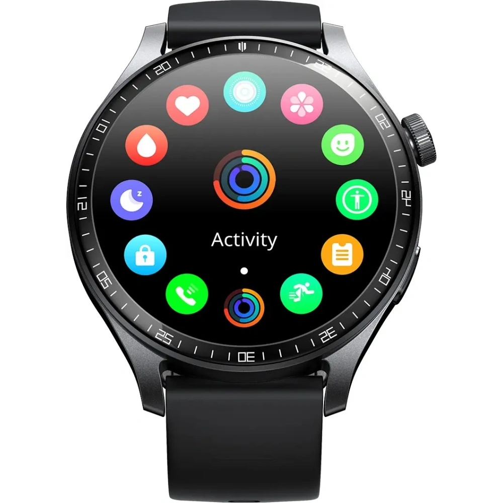 Smartwatch Joyroom Classic Series JR-FC2 Pro z funkcją odbierania połączeń ciemnoszary