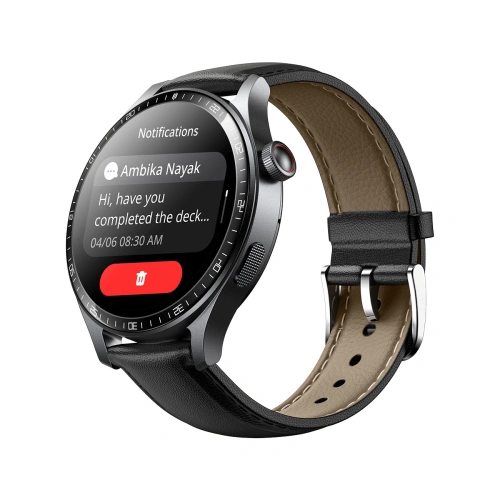 Kup Smartwatch Joyroom Classic Series JR-FC2 Pro s funkcí příjmu hovorů tmavě šedý - JYR1110 - {ean13} - Sklep Home Screen