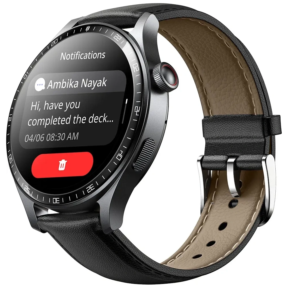 Smartwatch Joyroom Classic Series JR-FC2 Pro z funkcją odbierania połączeń ciemnoszary