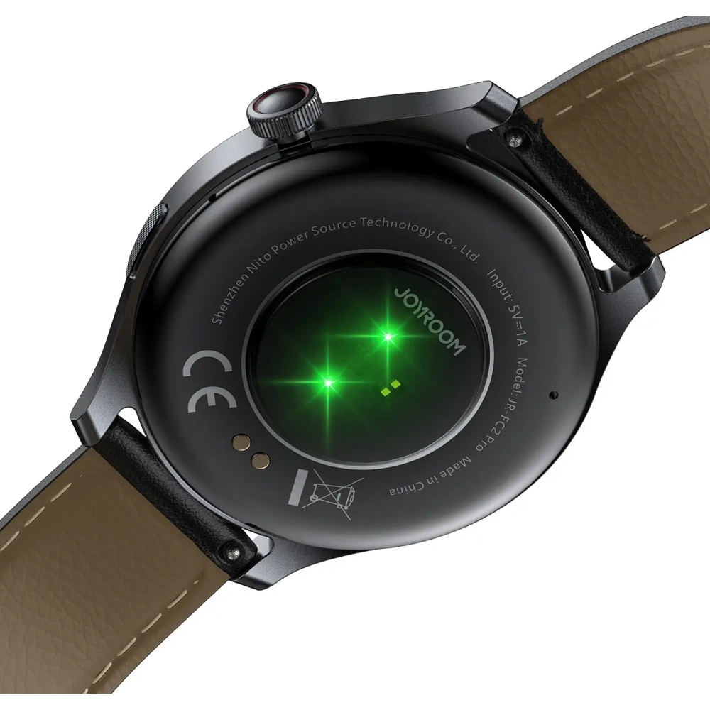 Smartwatch Joyroom Classic Series JR-FC2 Pro z funkcją odbierania połączeń ciemnoszary