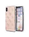 Etui Guess GUHCI65PCU4GLPI Apple iPhone XS Max różowy/pink hard case 4G Glitter