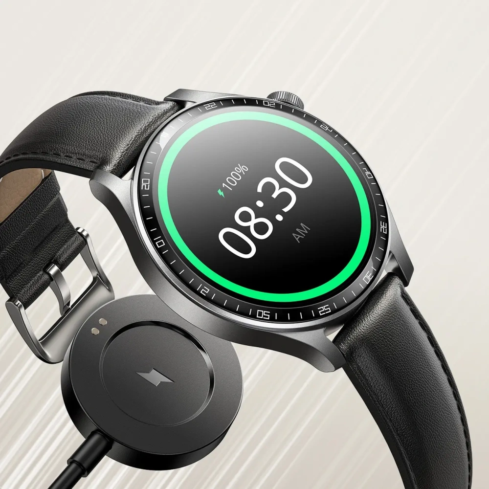 Smartwatch Joyroom Classic Series JR-FC2 Pro z funkcją odbierania połączeń ciemnoszary