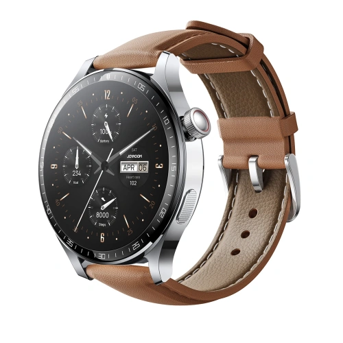 Kup Smartwatch Joyroom Classic Series JR-FC2 Pro z funkcją odbierania połączeń srebrny - JYR1111 - {ean13} - Sklep Home Screen