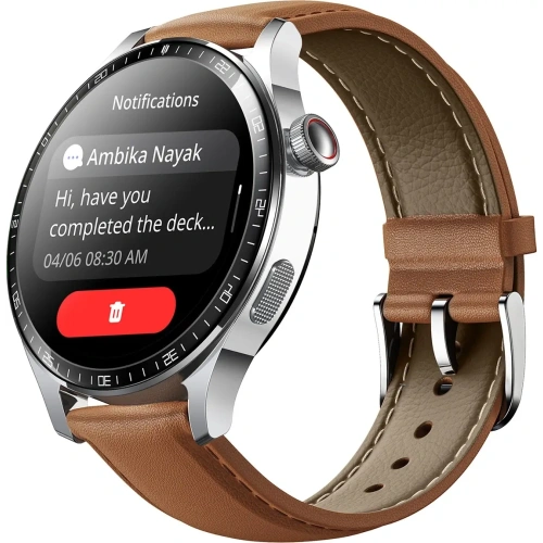 Kup Smartwatch Joyroom Classic Series JR-FC2 Pro z funkcją odbierania połączeń srebrny - JYR1111 - {ean13} - Sklep Home Screen