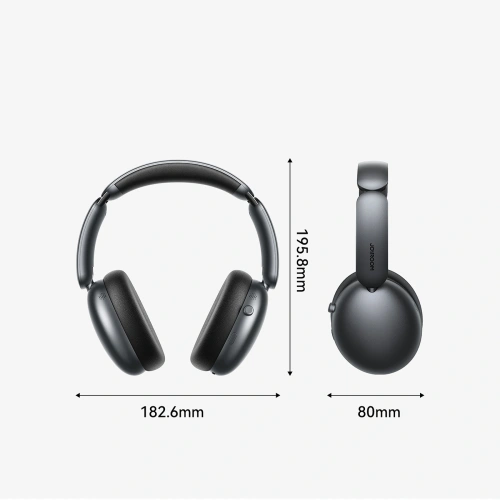 Kup Bezprzewodowe słuchawki nauszne Joyroom J-Head Series JR-JH1 ANC Bluetooth 5.4 czarne - JYR1112 - {ean13} - Sklep Home Screen