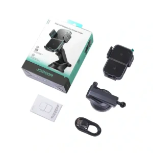 Kup Joyroom JR-ZS246 S 15W schwarzer Cockpit-Autohalter mit induktivem Ladegerät - JYR1114 - {ean13} - Sklep Home Screen