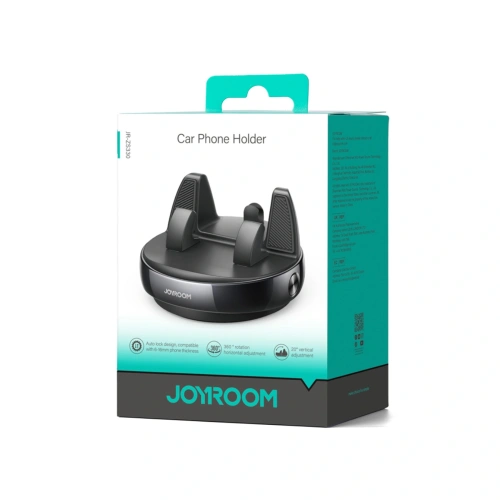 Kup Upevnění do auta na palubní desku Joyroom JR-ZS330 otočné černé - JYR1115 - {ean13} - Sklep Home Screen