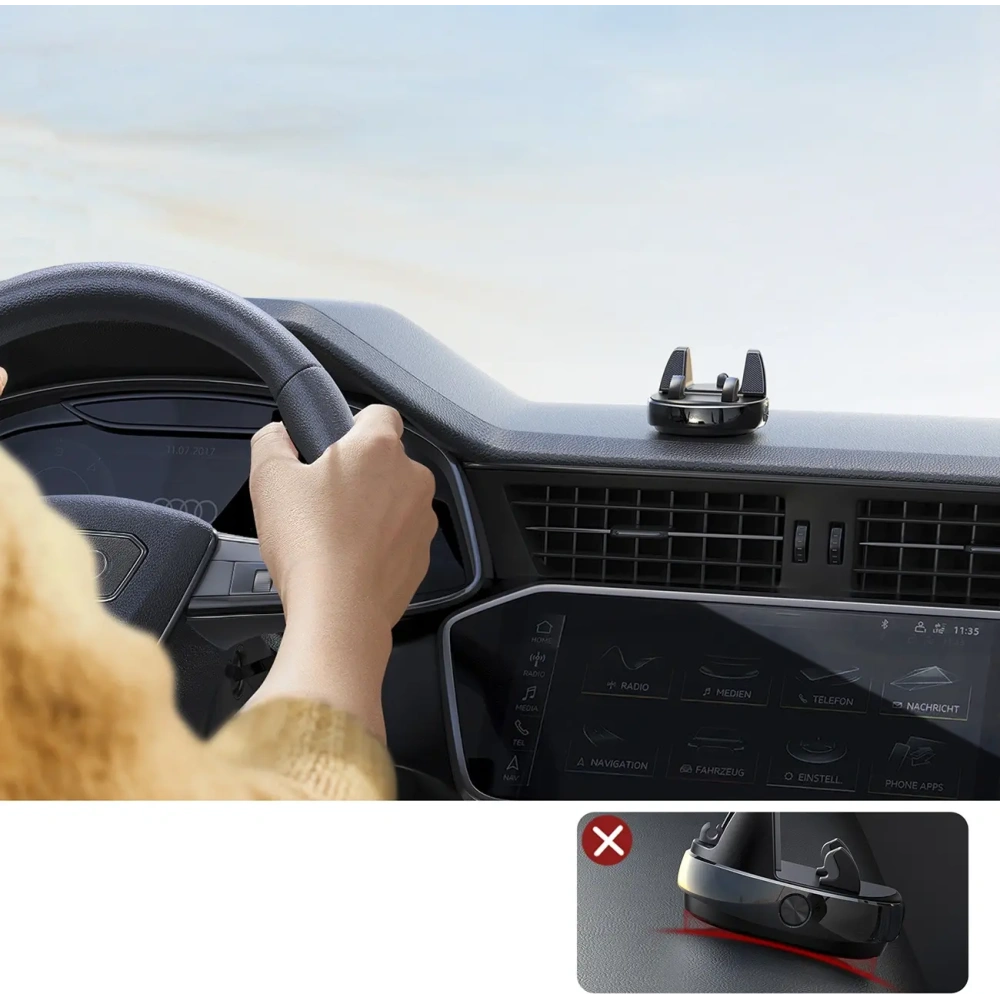 Uchwyt samochodowy na kokpit Joyroom JR-ZS330 obrotowy czarny