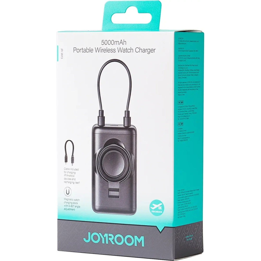 Powerbank do smartwatchy Joyroom JR-W13 5000mAh czarny