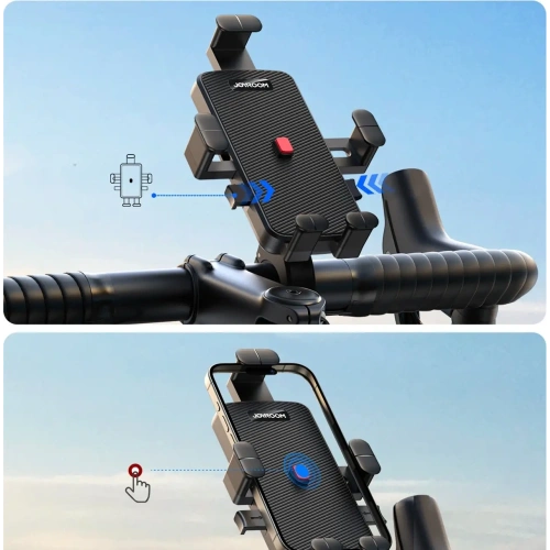 Kup Joyroom JR-OK7 Smartphone Lenkerhalterung schwarz - JYR1118 - {ean13} - Sklep Home Screen