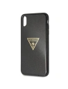 Kup Etui Guess GUHCI65SGTLBK Apple iPhone XS Max negru/black hard case Glitter Triangle - GUE413BLK - {ean13} - Sklep Home Screen