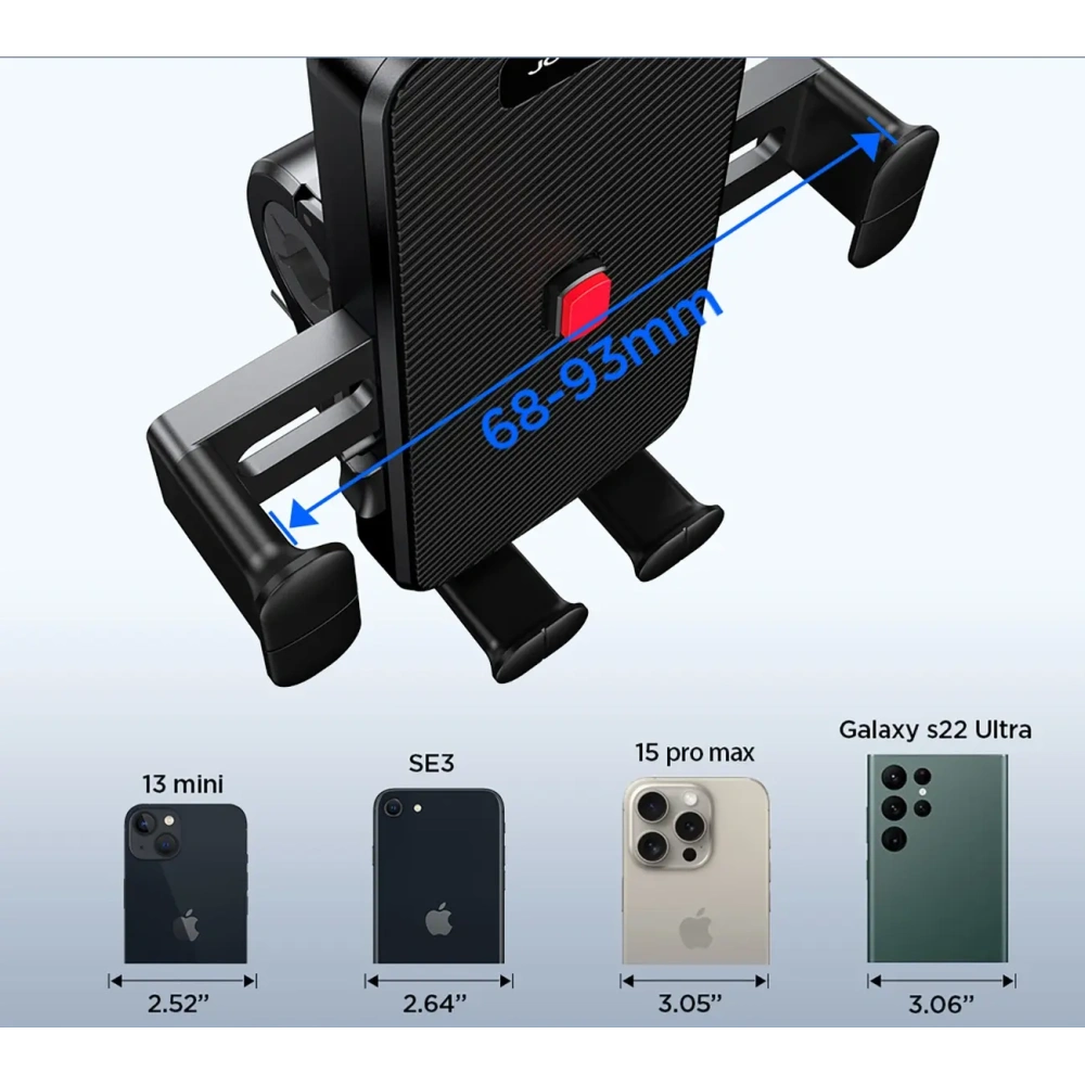 Uchwyt na kierownicę do smartfona Joyroom JR-OK7 czarny