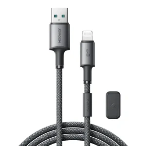 Kup Joyroom S-A50 Unlimited Series 3A USB-A / Lightning-Kabel mit magnetischem Organizer 1.2m grau - JYR1119 - {ean13} - Sklep Home Screen