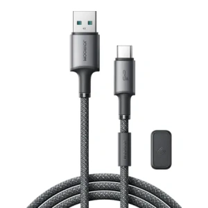 Kup Kabel Joyroom S-A50 Unlimited Series 3A USB-A / USB-C s magnetickým organizérem 1.2m šedý - JYR1120 - {ean13} - Sklep Home Screen